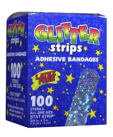 Stat Strip® Adhesive Plastic Strip Bandages for Kids (Children Designs) 3/4" x 3" - Sterile - Medsitis