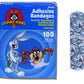 Stat Strip® Adhesive Plastic Strip Bandages for Kids (Children Designs) 3/4" x 3" - Sterile - Medsitis