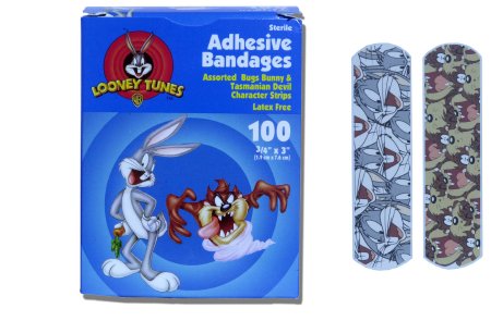 Stat Strip® Adhesive Plastic Strip Bandages for Kids (Children Designs) 3/4" x 3" - Sterile - Medsitis