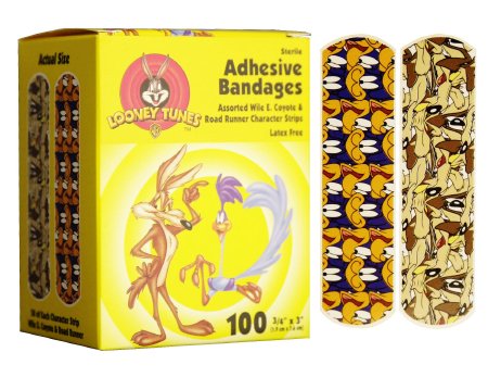 Stat Strip® Adhesive Plastic Strip Bandages for Kids (Children Designs) 3/4" x 3" - Sterile - Medsitis