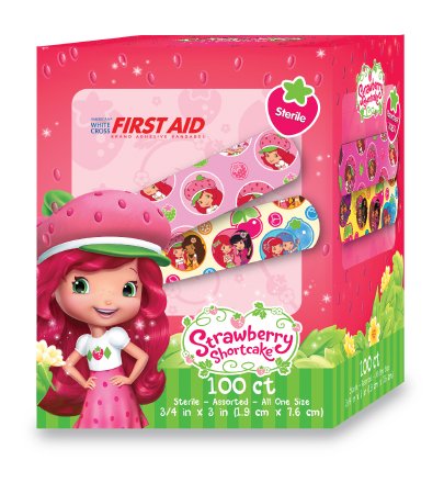 Stat Strip® Adhesive Plastic Strip Bandages for Kids (Children Designs) 3/4" x 3" - Sterile - Medsitis