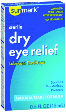 SunMark® Lubricant Dry Eye Drops 0.5 oz. - 2090082 - Medsitis
