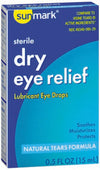 SunMark® Lubricant Dry Eye Drops 0.5 oz. - 2090082 - Medsitis