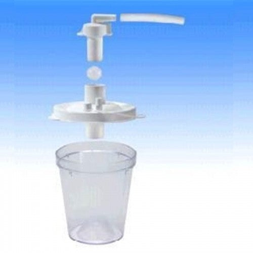 Vacu-Aide® Collection Disposable Canister with External Filter - 7305D-632 - Medsitis
