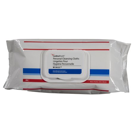Wings™ Pre-Moistened Washcloths 8.7" x 11.8" Pack of 96 - 5399S