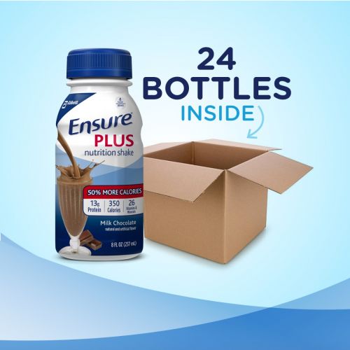 Ensure® Plus Nutrition Shake Milk Chocolate 8 oz. - 57266 - Medsitis