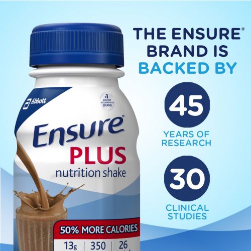 Ensure® Plus Nutrition Shake Milk Chocolate 8 oz. - 57266 - Medsitis