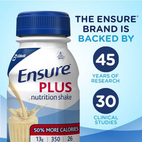 Ensure® Plus Nutrition Shake Vanilla 32 oz - 58251 - Medsitis