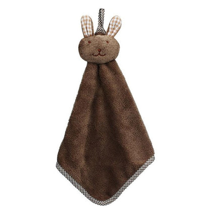 Kitchen Hanging Hand Towel with Animal Head Kid Friendly - Medsitis