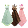 Kitchen Hanging Hand Towel with Animal Head Kid Friendly - Medsitis